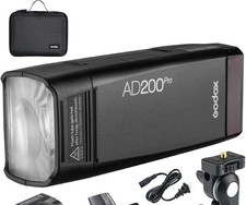 Godox AD200 Pro Pocket Flash Speedlite TTL 200Ws 2.4G Wireless HSS 1/8000s with