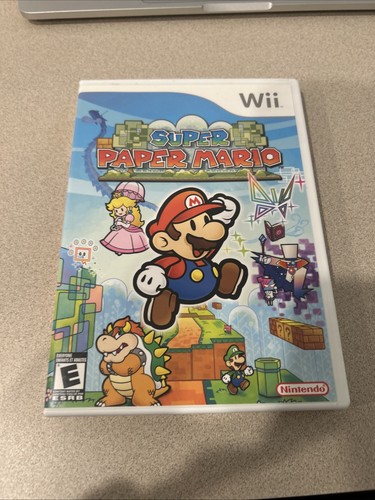 Super paper mario - mario, nintendo