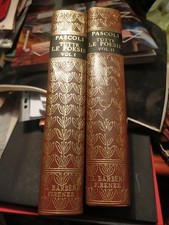 pascoli tutte le poesie giunti barbera 1972 2 Volumi