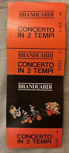 Biglietto concerto angelo - biglietto,