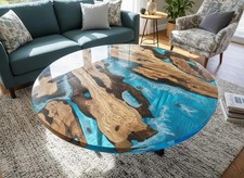 Tavolo in resina epossidica