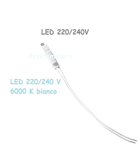 Zen led 6000k 220v spia - led,