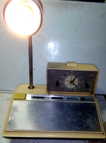 Rara radio lampada - radio/lampada, sveglia