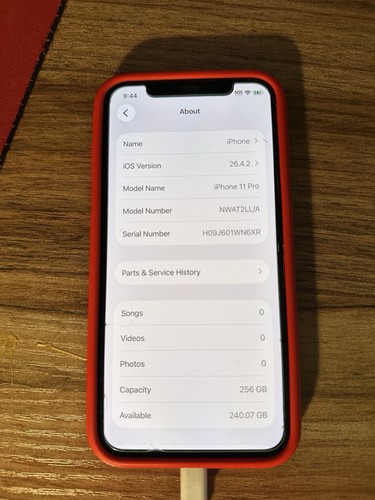 Smartphone iphone 256 gb - 11,