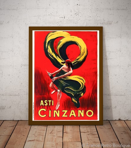 Asti cinzano poster vintage - cinzano,