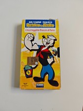 L'INCORREGGIBILE BRACCIO DI FERRO - VHS FABBRI EDITORI