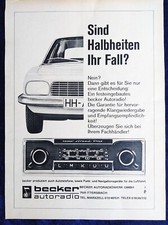 Becker Grand Prix Car Radio
