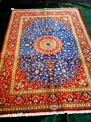 Tappeto persiano qum iran - tappeto,