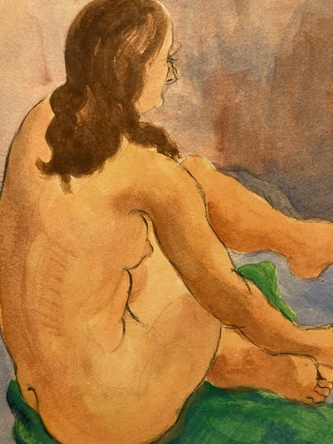 Bella disegno donna nuda - disegno,