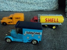 Bic - Shell - Danone - 3 modellini Corgi -  scala 1/43 
