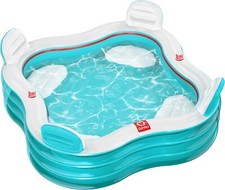 QPAU Piscina gonfiabile - Diametro 2 metri - Altezza 80 cm