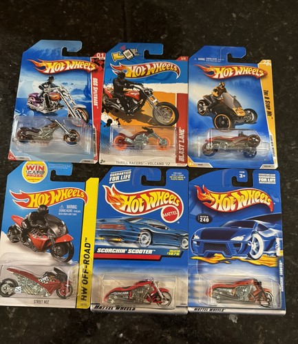 Hot wheels lotto - di, moto