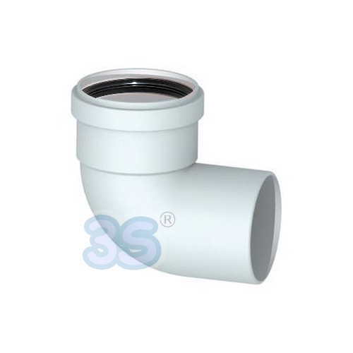 Curva in pps bianco - m-f,