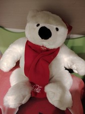 peluche orso Trudi coca cola