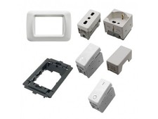 Frutti e Placche bianchi