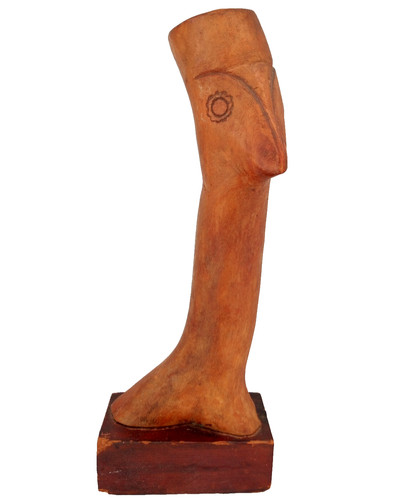 Statua arte popolare vintage