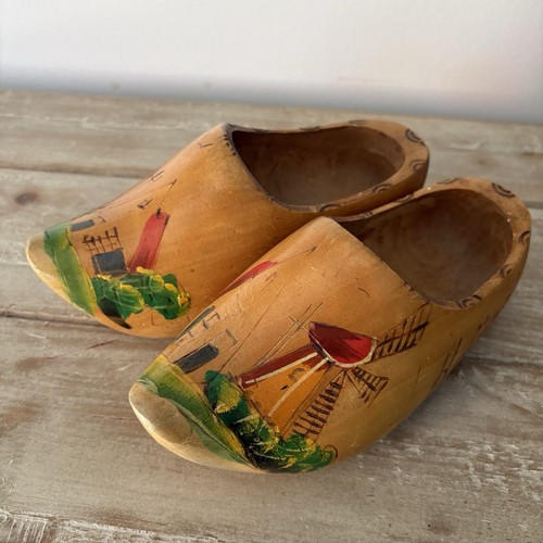 Zoccoli scarpe legno - , vintage