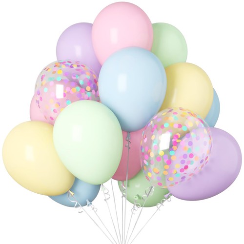 Pezzi palloncini pastello - pezzi,