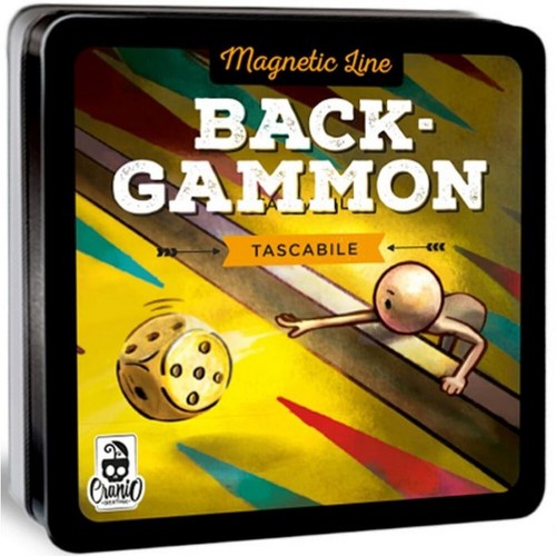 Magnetic line backgammon - magnetic,