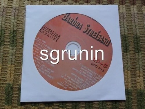 Barbra streisand karaoke disc - barbra,