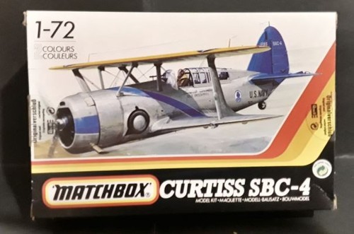 Matchbox 40035 curtiss sbc 4 - -,