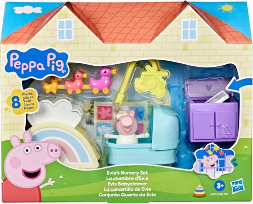 Set asilo peppa pig evie - set,