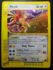 Pokemon Ho-oh Skyridge Holo