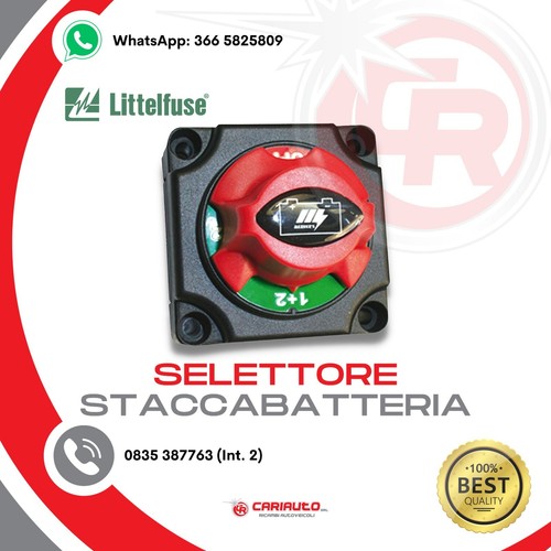 Selettore staccabatteria