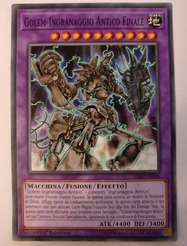 Golem ingranaggio - yu, gi