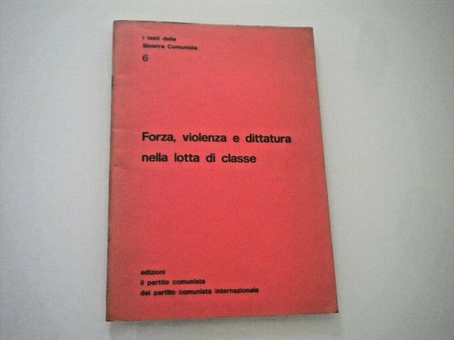 Testi della sinistra comunista - testi,