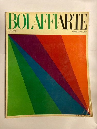 Bolaffi arte 27 - n°, senza