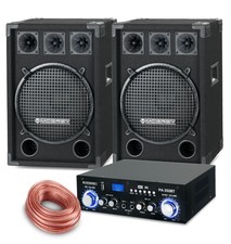 Casse Monitor Box DJ PA Set