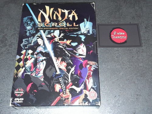 Dvd anime manga ninja scroll - dvd,