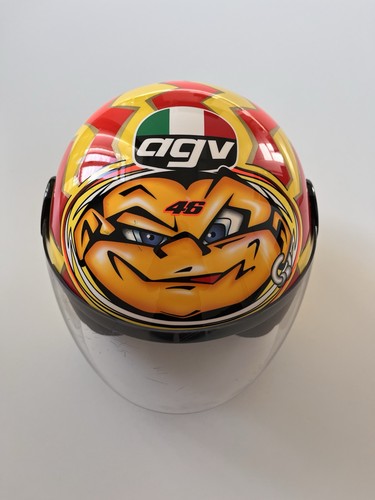 Casco agv jet sole - luna, da