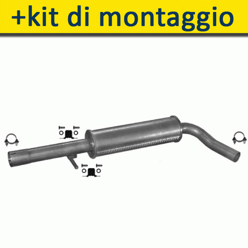 Silenziatore marmitta - silenziatore,