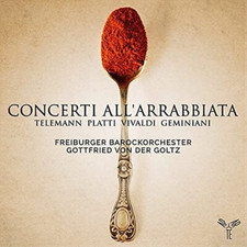 Georg Philipp Telem Telemann/Platti/Vivaldi/Geminiani: Concerti All'arrabbi (CD)
