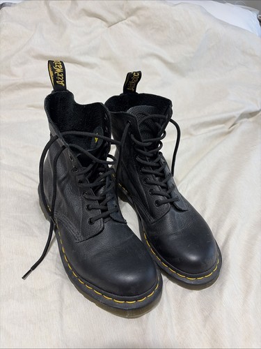 Stivali stringati martens - dr.,