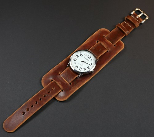 Cinturino orologio pelle