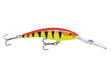WOBBLER RAPALA DEEP TAIL DANCER 9 cm/13 g F - Hot Tiger (ESCA lucioperca luccio pesce gatto)