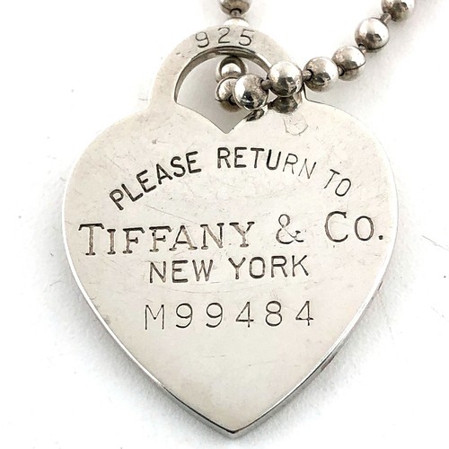 Tiffany collana ciondolo - &,