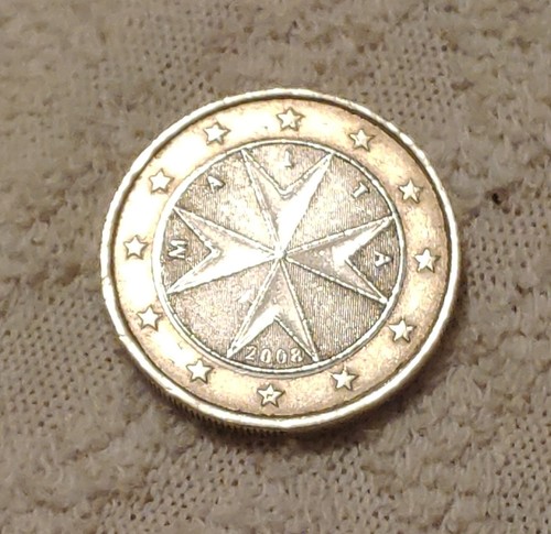 Moneta rara malta - 1€,
