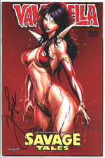 VAMPIRELLA SAVAGE TALES #1 MEGACON LMT 50 FIRMATO JAMIE TYNDALL CON CACAO NUOVO MAI LETTO