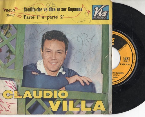 Claudio villa disco giri - claudio, 45