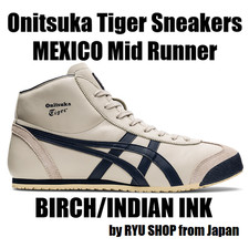Onitsuka Tiger Sneaker MEXICO Mid Runner 1183B577.200 BETULLA/INCHIOSTRO INDIANO