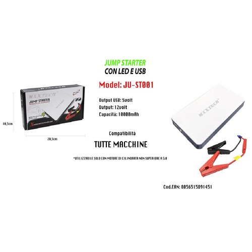 Avviatore portatile compatto - avviatore,