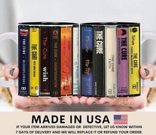 Tazza Cassetta Album The Cure - Collezione Retrò Tazza Caffè Regalo