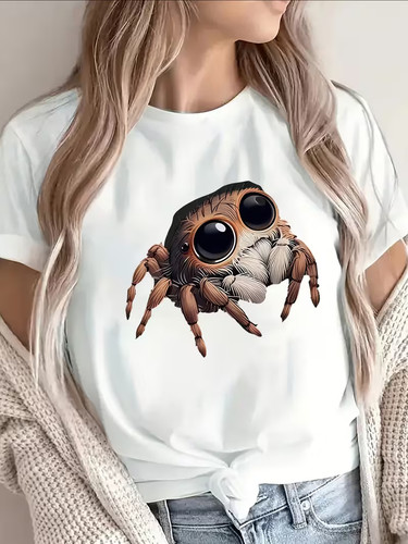 Shirt donna stampa - t-shirt, ragno