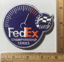 Patch vintage FedEx CART Championship Series Indy Car Racing Indianapolis 500