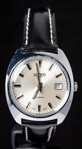Lanco quadrante argento - argento, uomo