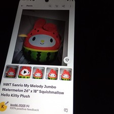 Peluche Sanrio My Melody Jumbo